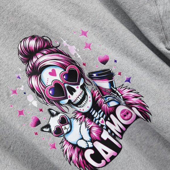 Cat Mom Sweatshirt NWT - Picture 3 of 3